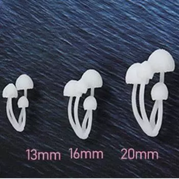 3D Мини Гриб Сделай Сам Кристальная Капля Клея Печать Силиконовая Форма Наполнитель Трехмерная Симуляция Мини Маленький Гриб 1pcs