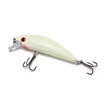 3D Minnow Ночная Рыбалка Приманка Басс Крючки Приманка Рыба Кренкбейт Снасти Пластик