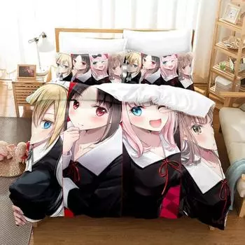 3D Miss Huiye Bedding Sets Duvet Cover Set With Pillowcase Twin Full Queen King Bedclothes Bed Linen EU Single 135x200cm