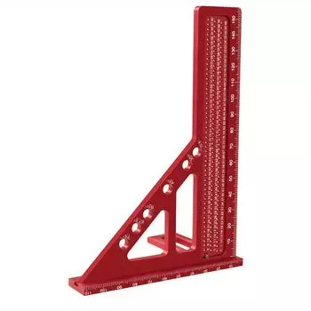 3D Многоугловая измерительная линейка Деревообрабатывающий угольник Транспортир Треугольный разметочный инструмент Транспортир 22,5-75 градусов