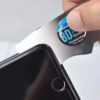 3D мобильный телефон ЖК-экран Spudger 0.12 мм открытие монтировка карты разобрать открыть монтировка карты инструмент из нержавеющей стали инструмент для ремонта телефона 7.5*4.0cm