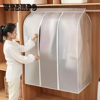 3D молния для одежды, пылезащитный чехол для хранения одежды, шкаф для костюма, чехол для дома, сумки-органайзеры, платья, костюмы, сумки для одежды 50CM x 30CM x 90CM