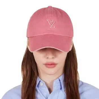 3D Монограмма Пигмент Оверсайз Бейсболка Розовая [VARZAR] розовый