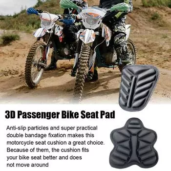 3d Motorcycle Cushion Breathable Universal Shock-absorbing Motorcycle Accessories Cover K7f0