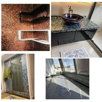 3D Мозаичная настенная плитка Peel And Stick Самоклеящиеся водонепроницаемые настенные панели Кухня Ванная Плитка для фартука Огнестойкая настенная плитка