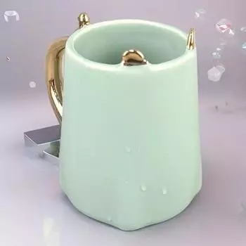 3D мультяшная керамическая кружка с изображением животных, кофейные чашки, высококачественный дизайн, офисная посуда премиум-класса, необычные личные кружки, принадлежности для питья 301-400ml