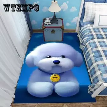 3D мультяшный напольный коврик, прикроватный ковер для спальни, коврик для гостиной, милый домашний ковер, детский коврик для ползания, дверные коврики, персонализированные домашние коврики 80*120cm