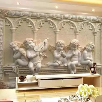 3d Mural Modern Relief Character Wallpaper Living Room Children s Bedroom Home Decoration Wallpaper 200 cm(W) x 140 cm(H)