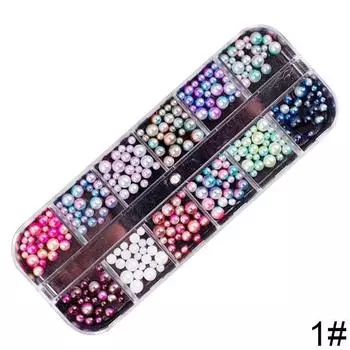 3D Nail Sequin Laser Makeup DIY Decal Decoration Nails Accessories High-quality Ornaments Nailing Art Crystals Jewelry Accessory 1