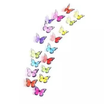 3D наклейка на стену с изображением насекомых для гостиной, спальни, ПВХ-декора для дома, водонепроницаемая наклейка HZ-102 h-z-102 (22*30cm)