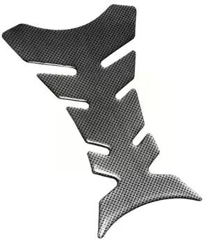 3D наклейки из углеродного волокна Fishbone, накладка на бак автомобиля мотоцикла, защитная накладка на бак для мотоцикла, универсальная Fishbone T6X1 чёрный