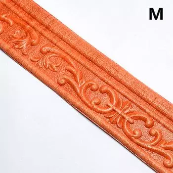 3D настенная наклейка, линия талии, полоска для предотвращения столкновений, самоклеящийся водонепроницаемый плинтус M