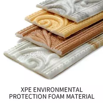 3D-настенная отделка линии плинтуса наклейка самоклеящаяся виниловая отделка стены наклейка бытовая водонепроницаемая плинтус обои DIY Decoracti белый