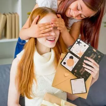 3D-открытка на день рождения, раскладная открытка на день рождения, подарочная коробка с конвертом, складная открытка ручной работы для семьи и друзей A