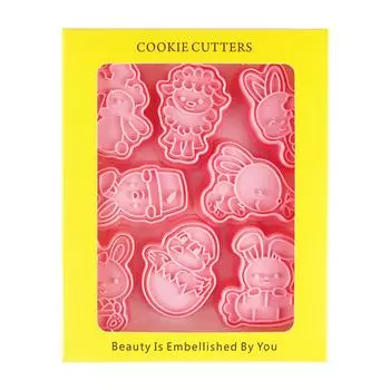 3D пасхальные трафареты для печенья многоцелевые многоразовые DIY помадка торт конфеты печенье резак практичные кухонные гаджеты для выпечки