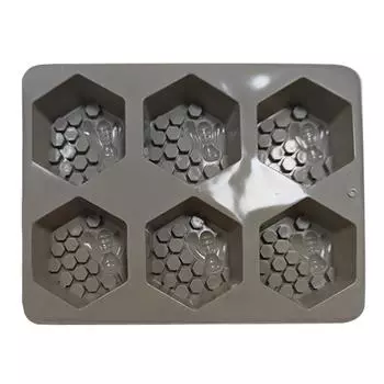 3D пчелиные соты, мыло, силиконовые формы, сделай сам, форма для торта из смолы, инструмент для декора вечеринки D