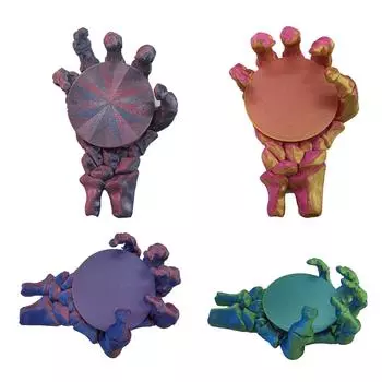 3D-печать Адаптивная усадка Автоматические телескопические настольные украшения Макс One Size чёрный