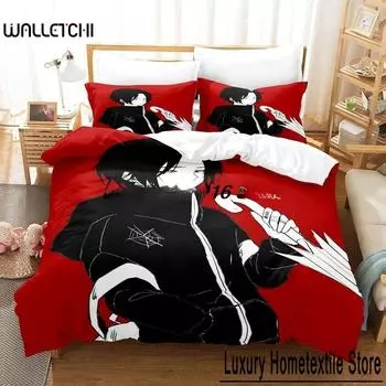 3D печать аниме HUNTERHUNTER Feitan комплект постельного белья Single Twin Full Queen King Size комплект постельного белья Aldult Kid Bedroom Duvetcover Sets 70x133cm 2pcs