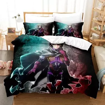 3D-печать Аниме Зоиды: Комплект постельного белья Chaotic Century Single Twin Full Queen King Size Bed Set Adult Kids Bedroom Duvet Cover Sets EU Twin 135x200cm