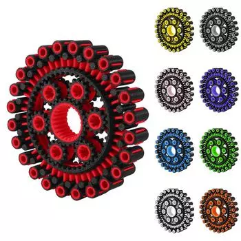 3D-печать декомпрессионных игрушек 3D-печать декомпрессионных игрушек Игрушки для взрослых и детей Декомпрессионные игрушки One Size синий