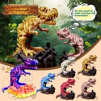 3D-печать Дракон 3D-печать Шарнирная игрушка Скорпион Взрослая детская игрушка Таинственная игрушка Скорпион One Size синий