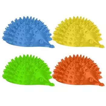 3D-печать, дружественные цвета для домашних животных, милый ежик, кошка, собака, самостоятельная когтеточка, грумер One Size синий