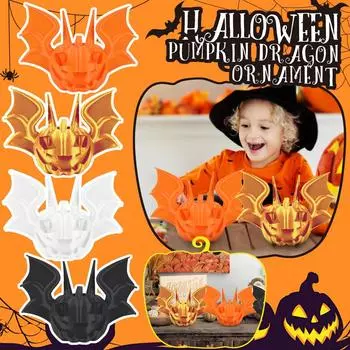 3D-печать Хэллоуин Супер Непобедимый Абстрактные Креативные Украшения Дьявол Дракон Тыква Декоративные Для Взрослых И Детей One Size