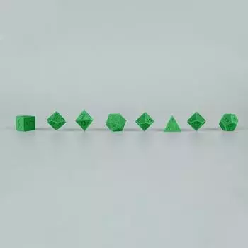 3D-печать игральных костей TRPG 3D-печать игрушек для взрослых и детей Таинственная игрушка в игральных костях TRPG One Size