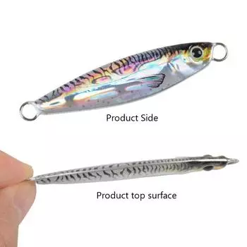 3D-печать, литая приманка, медленная металлическая приманка, форель, тунец, окунь, береговая отсадка, ложка для морской рыбалки, приманка для отсадки
