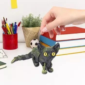 3D-печать Модель подвижного соединения Игрушка ручной работы Украшения Креативные декоративные поделки One Size чёрный
