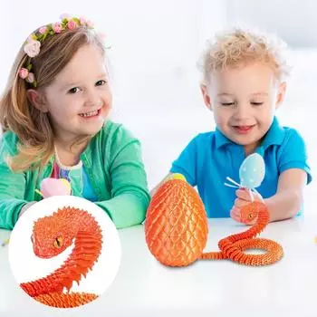 3D-печать Модель подвижного соединения Игрушка ручной работы Украшения Креативные декоративные поделки One Size