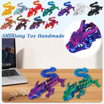 3D-печать Модель подвижного соединения Игрушка ручной работы Украшения Креативные декоративные поделки One Size чёрный