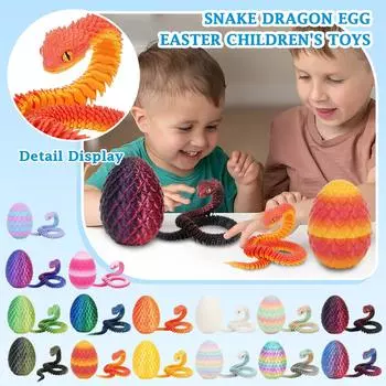 3D-печать Модель подвижного соединения Игрушка ручной работы Украшения Креативные декоративные поделки One Size чёрный