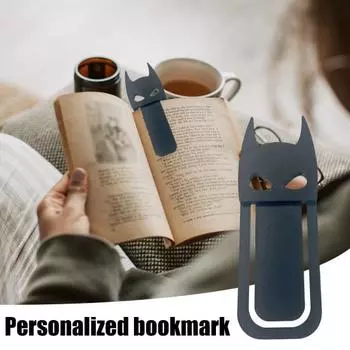 3D-печать полая закладка индивидуальный стиль водонепроницаемый мультяшная форма легкий подарок однокласснику сувенир студент 1pc фиолетовый