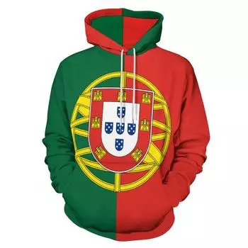 3D-печать Португалия Мексиканский флаг США Толстовка с капюшоном для мужчин и женщин Harajuku с длинным рукавом крутые уличные свитера S