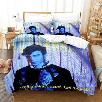 3D-печать сейчас United Bedding Set Duvet Cover Bedroom Sheers Single Twin King Size Quilt Cover Home Textile EU Single 135x200cm