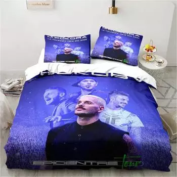 3D-печать Singer M. Постельный комплект Pokora Пододеяльник Одеяло Комплект для кровати Пододеяльник Наволочка, Размер Кинг Квин Твин Мальчики Девочки Взрослый US Queen 228x228cm