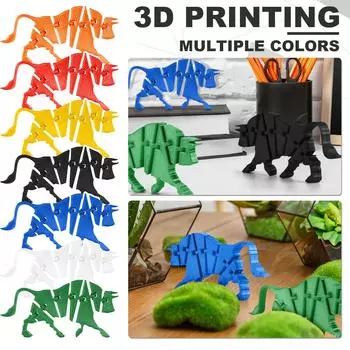 3D-печать скота 3D-печать шарнирная игрушка-червяк для взрослых и детей Таинственная игрушка-скот One Size