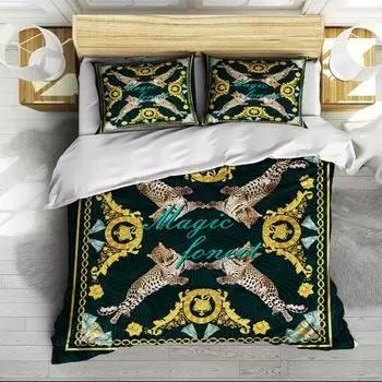 3D-печать Трехкомпонентный комплект для цифровой печати quilt cover 135 * 200 * 1 pillowcase 50 * 75 * 1