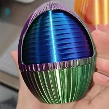 3D-печать, вращение шестеренок, открытое яйцо дракона, подарочная коробка, ящик для хранения для детей, подарок для мужчин и женщин, рождественский Санта, украшение для гостиной