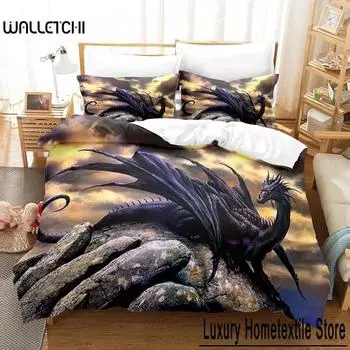 3D печать X1999 Комплект постельного белья односпальный двуспальный двуспальный двуспальный комплект для взрослых и детей спальня пододеяльник комплект простыней X1999 Стиль 70x133cm 2pcs