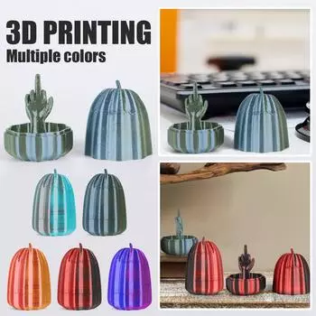 3D-печать забавных украшений для подарков друзьям и коллегам, небольшие украшения, напечатанные украшения, игрушки One Size