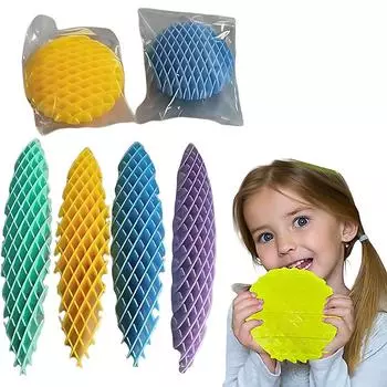 3D-печатная эластичная сетка для декомпрессии редиса, не может поймать игрушку, телескопическая игрушка для интернет-знаменитостей, новый член семьи редиса