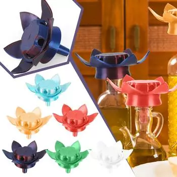 3D-печатная цветочная ловушка, креативные украшения для бутылок, декоративные для бутылок, винных пластиковых стеклянных бутылок One Size