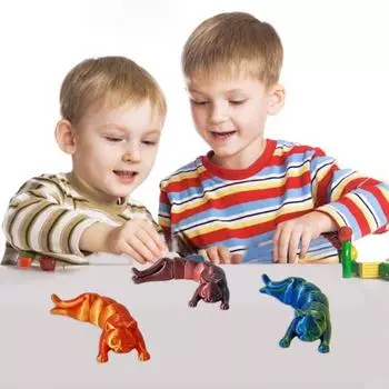 3D-печатная фигурка кошки, подвижные суставы, фигурка котенка, шарнирная модель животного, игрушка для снятия стресса, украшение для рабочего стола 12cm