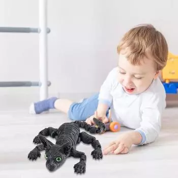 3D-печатная фигурка лысой кошки с подвижными суставами, фигурка кошки-сфинкса, шарнирная модель животного, игрушка для домашнего офиса, книжной полки, украшения для рабочего стола, орнамент