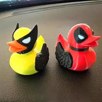 3D-печатная фигурка утки, маленькая статуэтка утки, скульптура, модель животного, украшение приборной панели автомобиля, книжная полка, настольный декор винного шкафа
