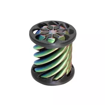 3D-печатная игрушка для декомпрессии, вращающаяся спиральная проникающая скульптура для снятия стресса и беспокойства One Size