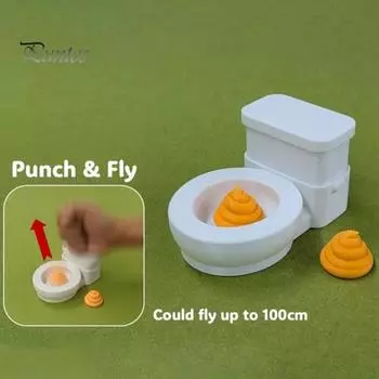 3D-печатная игрушка с воздушным давлением, снятие стресса, тревожности, яйцо с воздушным давлением, ракета, танк, туалет, игрушка, подарки для детей и взрослых B