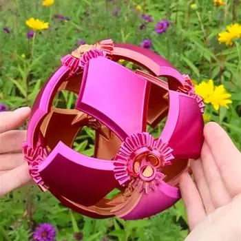 3D-печатная игрушка-шестерня с мячом, вращающая мяч-шестерня, игрушка-непоседа, 3D-печатная игрушка для снятия стресса для работы или путешествий, мяч для занятий спортом для взрослых и детей в возрасте от 6 лет One Size